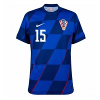 Fotbalové Dres Chorvatsko Mario Pasalic #15 Venkovní ME 2024 Krátký Rukáv